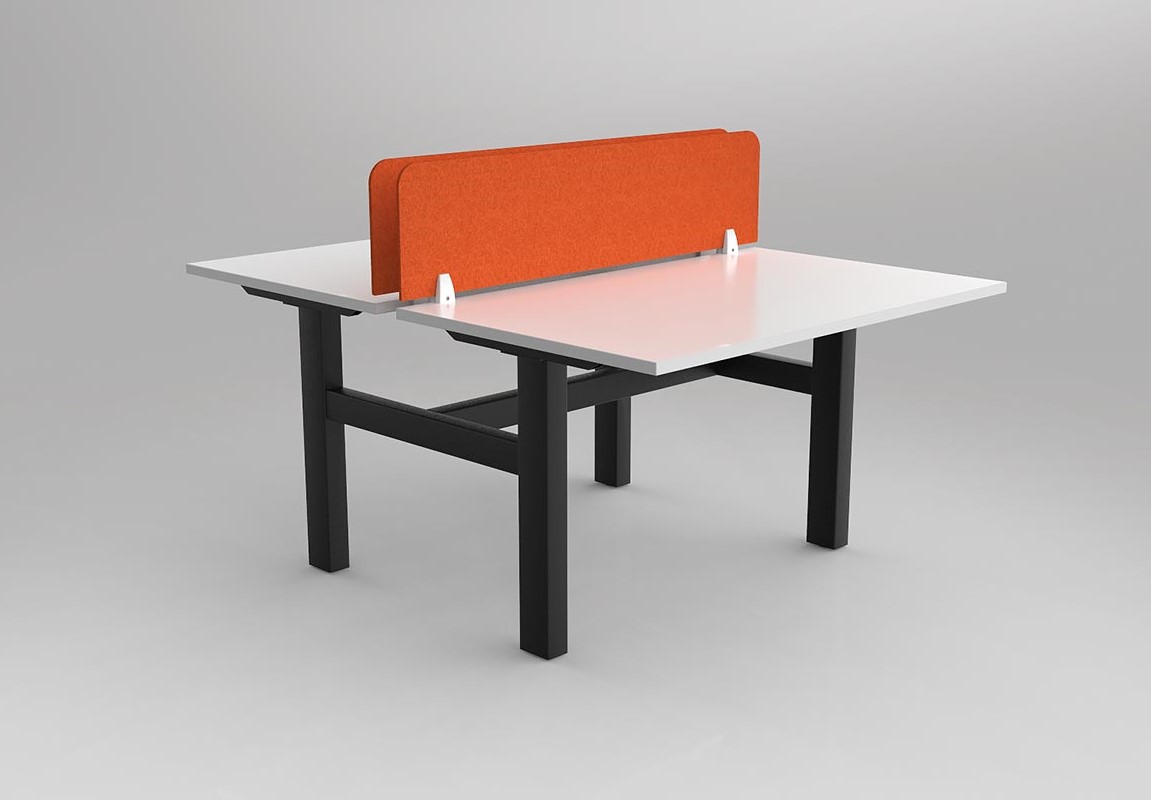 Agile Fixed B2B rectangle frame - with Acoustiq Divider